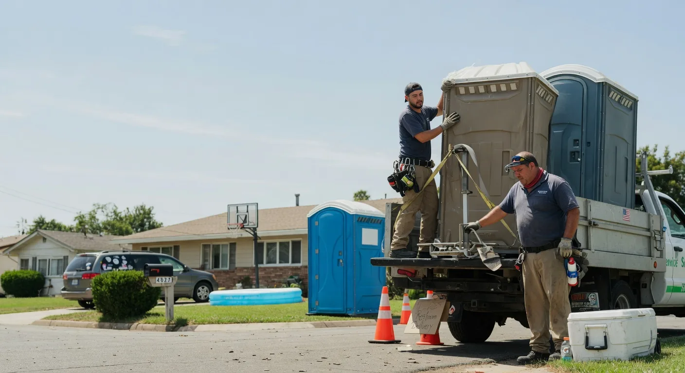 Porta Potty Rental in Meriden, KS near me
